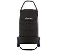 ROLSER Poussette 2 roues - MF Com 8 Black Tube Polar Tweed Noire