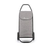 Rolser Chariot de course COM Tweed Black Tube COH013-1022 53 L 2 grandes roues Gris
