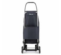 ROLSER Poussette de marché 4 roues 43 L Gris Foncé - Imax MF Dos+2