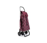 Poussette de marché 4 roues 43l bordeau Rolser IMX398 Burdeos rouge