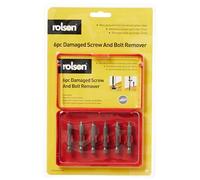 Rolson 28997 Extracteur de vis et boulons endommagés (6 pièces)