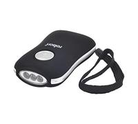 Rolson 61702 Torche à dynamo 3 DEL en aluminium