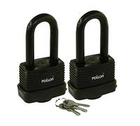 Rolson 66506 Cadenas à anse longue 50 mm Taille unique