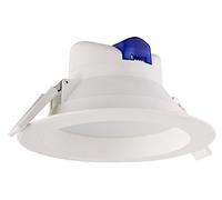 Rolux DF-602 C WW A +, LED Downlight 230 V directe, aluminium, 17 Watts, blanc, 17,4 x 17,4 x 7,5 cm