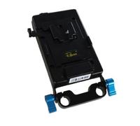 Rolux RL-VFU1 plaque de batterie V-mount avec adaptateur DR-E6 pour Canon et ports USB