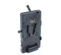 Rolux V-Mount Battery Plate RL-BMG pour Blackmagic URSA Mini - Support de batterie professionnel avec connexion D-tap