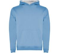 Roly - Capuche "Urban" avec cordon de serrage pour enfants PF4229 (140) (Bleu ciel/Blanc)