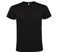 ROLY R6424 Atomic 150 Lot de 10 t-shirts à manches courtes pour homme en coton - Noir - Large