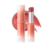 rom&nd Baume fondu en verre (NEW) 6 couleurs - Lèvres brillantes - Humidité à lèvres - Translucide - Haute pigmentation - Végétalien - 3,5 g - 0,12 oz (14 Dear Apple)