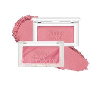 rom&nd BETTER THAN CHEEK (S02 LYCHEE CHIP) - Palette - Crème - Mat - Rose - Rose
