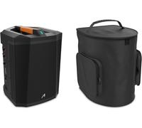 Roma 240 Go - Enceinte De Sonorisation Active Portable - Puissance 240W - Enceinte Amplifiée Avec Bluetooth - Batterie Rechargeable 6,5"" - Supporte La Fonction Tws - Bluetooth De 15 Mètres