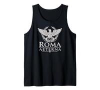 Roma Aeterna (Eternal Rome) Aigle Romain Gris Clair Débardeur