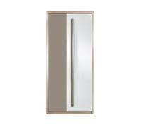 MonMobilierDesign ROMA Armoire penderie avec 2 portes battantes 90x194 cm