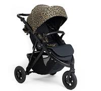 Roma Atlas 3 Wheel Pram - Khaki Leopard