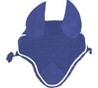 Roma bonnet volant crocheté WB217 (Full) (bleu marine/blanc)