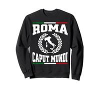Roma Caput Mundi Drapeau Italien Vintage Rome Italie Souvenir Sweatshirt