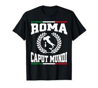 Roma Caput Mundi Drapeau Italien Vintage Rome Italie Souvenir T-Shirt