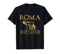 Roma Caput Mundi Rome Roman Empire T-Shirt Graphique avec Valeur