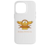 Roma Invicta - Devise du légionnaire Romain - SPQR Legion Eagle Coque pour iPhone 14 Pro Max