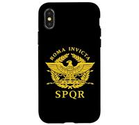 Roma Invicta SPQR Aigle romain Coque pour iPhone X/XS