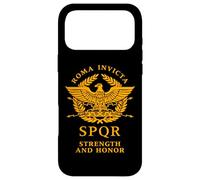 Roma Invicta SPQR Aigle Romain Force et Honneur Coque pour iPhone 17 Pro Max