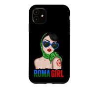 Roma Traveller Girl - Romani Flag Proud Womens Coque pour iPhone 11