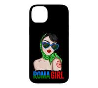 Roma Traveller Girl - Romani Flag Proud Womens Coque pour iPhone 14 Plus