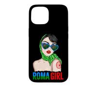 Roma Traveller Girl - Romani Flag Proud Womens Coque pour iPhone 15