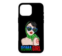 Roma Traveller Girl - Romani Flag Proud Womens Coque pour iPhone 16 Pro Max