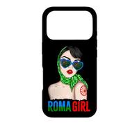 Roma Traveller Girl - Romani Flag Proud Womens Coque pour iPhone 17 Pro