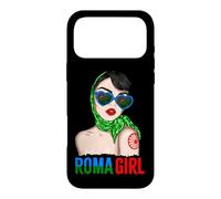 Roma Traveller Girl - Romani Flag Proud Womens Coque pour iPhone 17 Pro Max