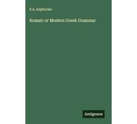 Romaic or Modern Greek Grammar