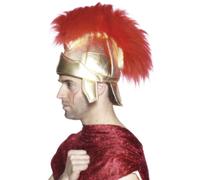 Romain Soliders Casque Hommes Or Warrior Gladiateur Souple Déguisement Prop