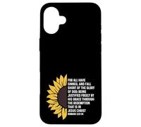 Romains 3:23 3 23 Dieu Jésus Citation Christian - All Have Sinned Coque pour iPhone 16 Plus