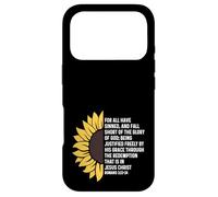 Romains 3:23 3 23 Dieu Jésus Citation Christian - All Have Sinned Coque pour iPhone 17 Pro