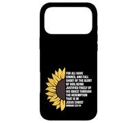 Romains 3:23 3 23 Dieu Jésus Citation Christian - All Have Sinned Coque pour iPhone 17 Pro Max