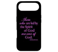 Romains 8 14 Those Who are LED by The Spirit Écriture Bible Coque pour iPhone Air
