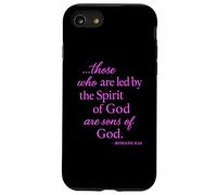 Romains 8 14 Those Who are LED by The Spirit Écriture Bible Coque pour iPhone SE (2020) / 7/8