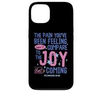 Romains 8:18 Bible Joy is Coming Inspirational Christian Coque pour iPhone 13