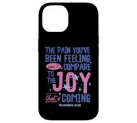 Romains 8:18 Bible Joy is Coming Inspirational Christian Coque pour iPhone 14