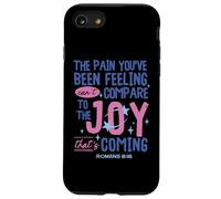 Romains 8:18 Bible Joy is Coming Inspirational Christian Coque pour iPhone SE (2020) / 7/8