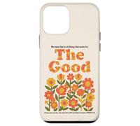 Romains 8:28 God Works for The Good Christian Coque pour iPhone 12 Mini