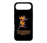 Romains 8:28 Verset biblique Oiseaux du Paradis Coque pour iPhone Air