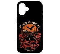 Romains 8:31 Who Can Be Against Us Bible Faith Coque pour iPhone 16
