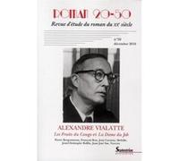 Roman 20-50 N° 50, Décembre 2010 - Les Fruits Du Congo Et La Dame Du Job D'alexandre Vialatte