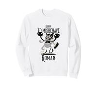 Roman - Beau nom de garçon avec Un Petit démon Mignon Sweatshirt