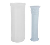 Roman Column Silicone Candle Mold, Ancient Railing Silicone Molds Stripe Shape Cylinder Candle, 3D Mold DIY Craft Making
