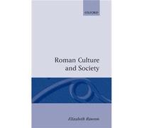 Roman Culture and Society Collected Papers by Elizabeth Rawson Elizabeth Rawson (Auteur)
