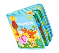 Roman d'apprentissage interactif - Jouet d'activité préscolaire, entraîneur de motricité de 10 pages, design éducatif en tissu feutre, jeu fonctionnel en classe, roman pour pour chambre à couc