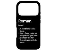 Roman Définition du nom Dictionnaire Amusant Coque pour iPhone 17 Pro